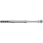 Cheville rallong�e sxr - vis � t�te frais�e - bo�te de 50 - 8x100mm fischer