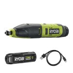 Ciseaux � bois 4v usb lithium (1x2. 0ah) + 3 gouges - rpc4 - 120g ryobi