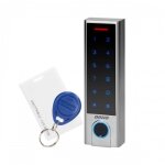 Clavier cod avec lecteur de carte / badge et empreinte digitale + bluetooth synercia