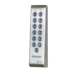 Clavier digicode - inox - étroit - électronique intégrée - profil100 cdvi Clavier digicode - inox - étroit - électronique intégrée - profil100 cdvi