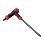 Cl� m�le 6 pans � t�te sph�rique avec poign�e bi - mati�re en l 2, 5mm sam outillage