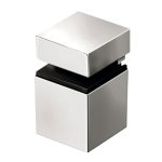 Clip carr� - support pour fixation de tablette - aspect inox - gs02 gtv