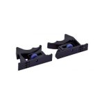 Clips coulisses quadro v6 et 25 pour tiroir  rainures - gauche - 10 pices hettich