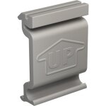 Clips pour fixation du bandeau sur rail de porte coulissante - par 5 - pour rail 80 / 120 mantion