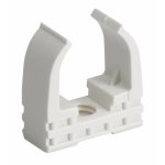 Clip à tube standard pour conduits Ø16mm - gris - mureva fix schneider Clip à tube standard pour conduits Ø16mm - gris - mureva fix schneider