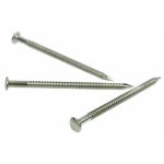 Clous inox bardage bois - pointe annele - acier inox a2 - 1, 9x30 mm don quichotte