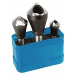 Coffret de 3 fraises � �bavurer hss fisch