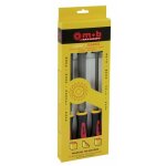 Coffret 3 rpes - moyenne piqre - 200 mm - manche tri - matire mob