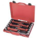 Coffret de 6 mini chasse - goupilles avec poigne air - grip sam outillage