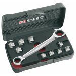 Coffret cliquet à douilles traversantes standard 1 / 2 464. j1pb facom Coffret cliquet à douilles traversantes standard 1 / 2 464. j1pb facom