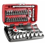 Coffret compact 38 outils douilles, cliquet 1 / 4 , vissage : r. 360nano facom Coffret compact 38 outils douilles, cliquet 1 / 4 , vissage : r. 360nano facom