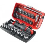 Coffret douilles 1 / 4  6 pans mtriques - rl. nano1 facom