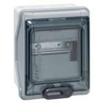 Coffret lectrique tanche - 1x6 modules - 1 range - plexo 3 legrand