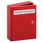 Coffret métallique pour registre de sécurité devismes Coffret métallique pour registre de sécurité devismes