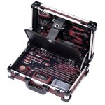 Coffret outils professionnels en aluminium - 123 pices kraftwerk