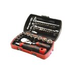 Coffret pocket light 39 douilles et accessoires 1 / 4'' avec cliquet sam outillage Coffret pocket light 39 douilles et accessoires 1 / 4'' avec cliquet sam outillage