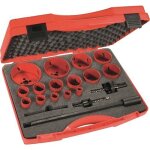Coffret scies trpans 15 diamtres et accessoires sam outillage