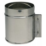 Collier de départ inox pour tubage flexible - diamètre 125 x 131 mm ten Collier de départ inox pour tubage flexible - diamètre 125 x 131 mm ten