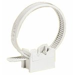 Collier  embase pour tube irl 16  32 mm - gris - mureva fix schneider