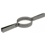 Collier inox pour tubage flexible - diamètre 180 x 186 mm ten Collier inox pour tubage flexible - diamètre 180 x 186 mm ten