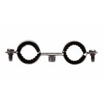 Colliers isophoniques doubles - diamtre 12 mm - 50 pices fischer