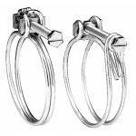 Colliers de serrage acier w1 15 � 18 mm - double fil - 3 pi�ces serflex