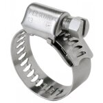 Colliers de serrage inox w4 bande ajoure - largeur 13 mm - diamtre 47 - 67 mm - par 15 serflex
