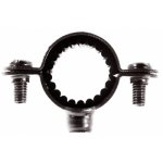 Colliers simples isophoniques pour tuyau diamtre 12 mm - 100 pices fischer