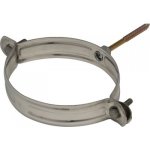 Collier de suspension inox - diamtre 125 mm ten