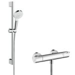 Colonne de douche thermostatique combi crometta vario / ecostat 1001 cl hansgrohe