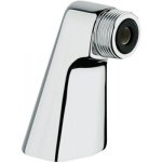 Colonnette oblique - embase ovale - chrome grohe Colonnette oblique - embase ovale - chrome grohe