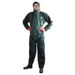 Combinaison de protection chimique - taille xl - vert - ultima premium ansell