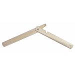 Compas d'escabeau - acier zingué - main droite - longueur 300 mm torbel Compas d'escabeau - acier zingué - main droite - longueur 300 mm torbel