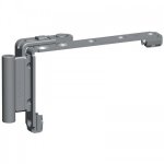 Compas pour ouvrant � la fran�aise - sym�trique - r20 mm - axe 9 mm ferco