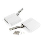 Compas pour porte relevable - agile - extra h - blanc emuca