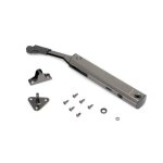 Compas pour porte relevable avec charnires altius one - acier titane - medium (m) force 940 - 1710 emuca ...