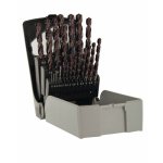 Composition de 25 forets � queue cylindrique - tzx hss furius tivoly
