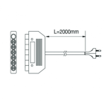 Connecteur multiple pour spot nube l&s light