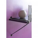 Console recto - verso - 235 x 250 mm - noir bricozor