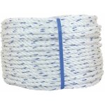 Cordage en polypropylne blanc - diamtre 16 mm - longueur 50 m corderie mesnard