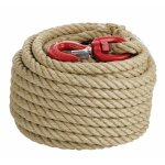 Corde  poulie en chanvre - diamtre 20 mm - longueur 40 m corderie mesnard