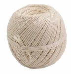 Cordeau en coton câblé - pelote de 100 grammes - diamètre 3 mm corderie mesnard Cordeau en coton câblé - pelote de 100 grammes - diamètre 3 mm corderie mesnard