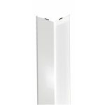 Cornière adhésive de protection d'angle blanche - 25x25 mm - 3 m dinac Cornière adhésive de protection d'angle blanche - 25x25 mm - 3 m dinac