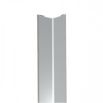 Cornière murale adhésive - aluminium anodisé - 1, 5 m - 25x25 mm dinac Cornière murale adhésive - aluminium anodisé - 1, 5 m - 25x25 mm dinac