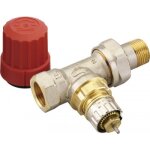 Corps de robinet droit avec prrglage - ra - in 20 - filetage 20x27 danfoss