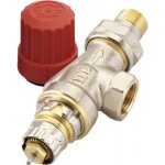 Corps de robinet querre inverse - ra - n 10 - filetage 12x17 danfoss