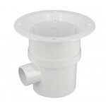 Corps de siphon seul garde d'eau 50mm sortie verticale �50 / 63 mm sortie horizontale �50 mm nicoll