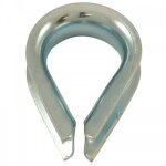 Cosses c?ur acier - 3mm - x10 pramac
