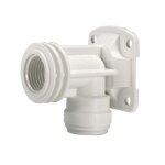 Coude 90� sur platine �crou laiton - acs - instantan� - femelle 15x21 / 15 mm - speedfit john guest