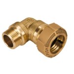 Coude 90° pour tube pe - serrage extérieur - m3 / 4 - 25 - tof push ot effebi Coude 90° pour tube pe - serrage extérieur - m3 / 4 - 25 - tof push ot effebi